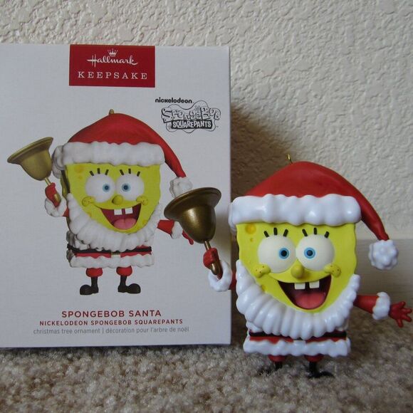 SpongeBob Santa Nickelodeon SpongeBob SquarePants 2023 Hallmark ornament - Picture 1 of 6